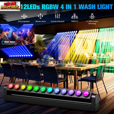 240W Wall Wash Light RGBW DMX DJ Disco Party Beam Moving Head Stage Light Bar