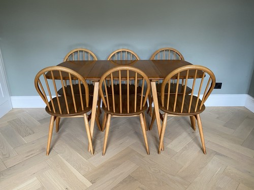 Ercol drop leaf dinning table - ercol,