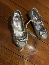 Girls Heeled Sparkly Shoes