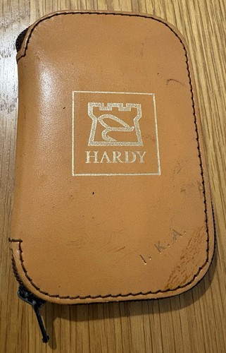 Rare vintage hardy - rare, leather