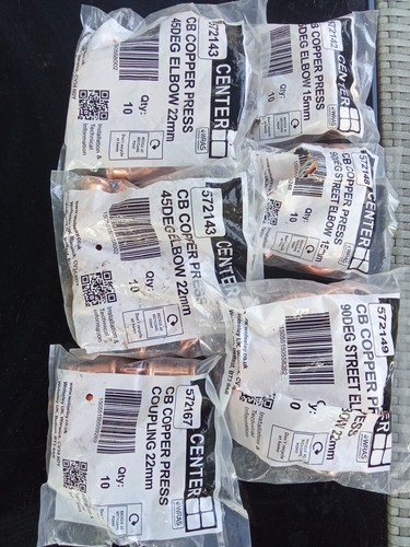 Pressfit fitting x15mm - pressfit, 20