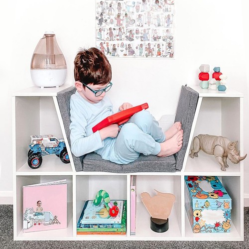 Kids bookshelf cube bookcase - bookshelf, 6