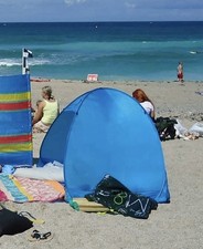 FrostFire Beach Sun Shade Fold Away Sun Tent Blue Baby Sun Tent UPF 50