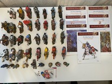 Del Prado Medieval Knights Job Lot 40+ Figures & 7 Booklets Project