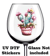 Easter Cactus Plant UV DTF