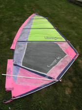 Tushingham Concept 4.6 Retro Windsurfing Sail windsurf rig wave beginner child