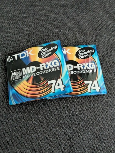 Tdk minidisc rxg - tdk,