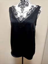 M&S V-Neck Lace Detail Cami