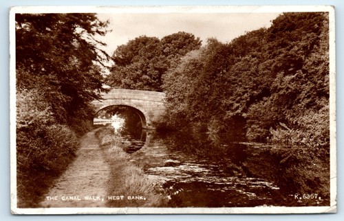 Postcard hest bank - bank, lancashire