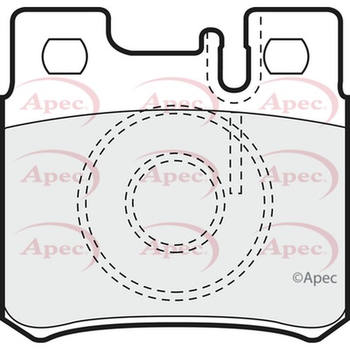 Brake pads set - brake, for