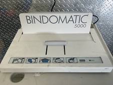 Bindomatic 5000 Document Thermal Binding Machine Office Finishing Tool