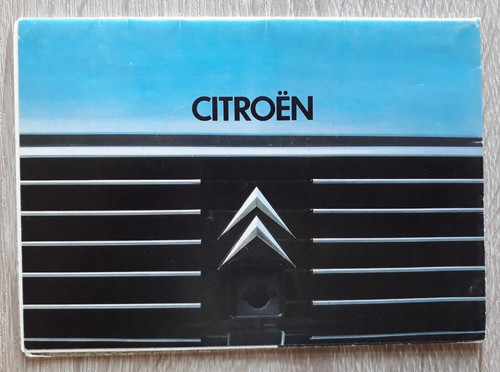 Citroen range brochure 1978 - range,