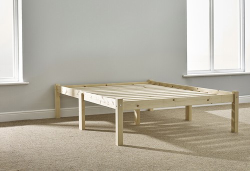 Pine 4ft double heavy duty - pine,