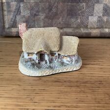 David Winter Rose Cottage Hand painted - 1980 - Collectible Item.