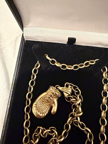 Boxing glove chain gram - glove,