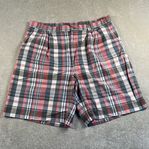 Plaid shorts men - plaid, 38