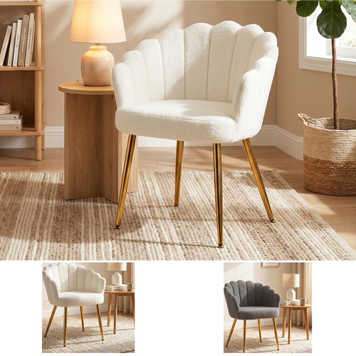 Petal back lounge chair with - petal-back,