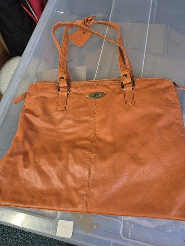 Rowallan orange leather - rowallan, bag