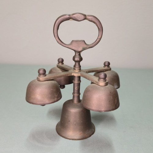 Vintage brass altar bell - vintage,