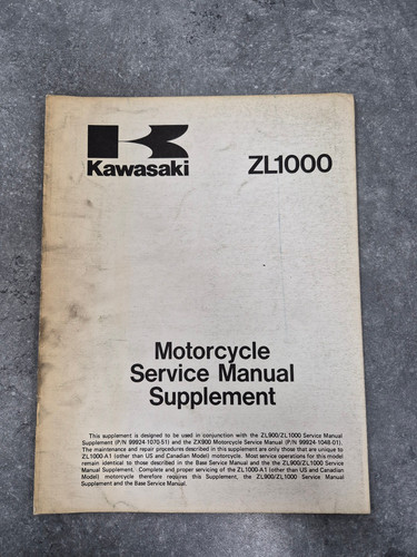Genuine kawasaki zl1000 - kawasaki, a1