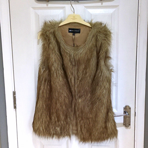 Mela london womens brown faux - mela,