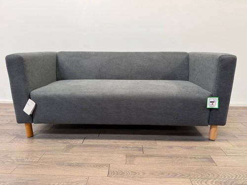 Moda grey fabric seater sofa - grey,