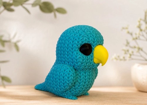 Parrot printed knitted - parrot,