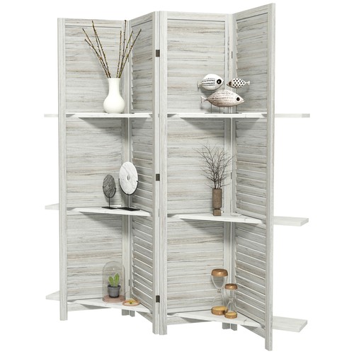 Panel room divider privacy - 4-panel,