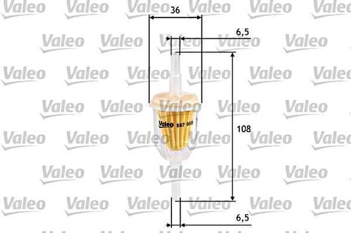 Fuel filter valeo fits renault - fuel,