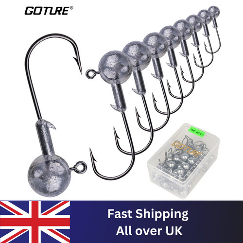 50pcs jig head fishing - 50pcs,