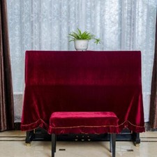 Full Piano Cover Pleuche Dust