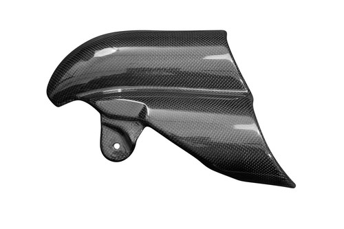 Carbon exhaust cover for - carbon,