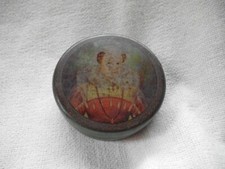 MCVITIE & PRICE'S ELIZABETHAN LADY FREE SAMPLE TIN ~ OLD BISCUIT TIN