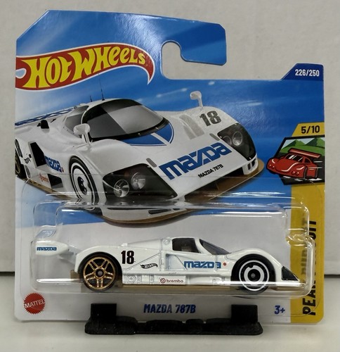 Hot wheels mazda - wheels, white