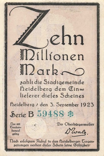 Heidelberg city million - heidelberg,
