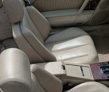 Mercedes - R129 - Passenger Seat - PreFacelift UK 1995 - Cream Leather - Heated