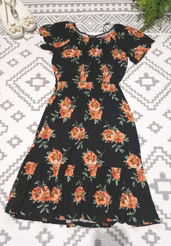 Pretty midi black orange mix - pretty,