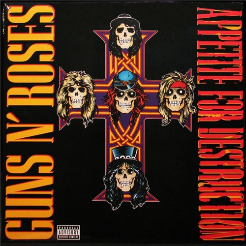 Guns roses appetite for - n',