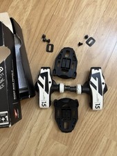 Time XPRO 15 Q-Factor Binding  ICLIC Carbon Titanium Ceramic Pedals & Cleats.