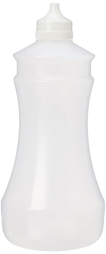 Plastic vinegar bottle - plastic,