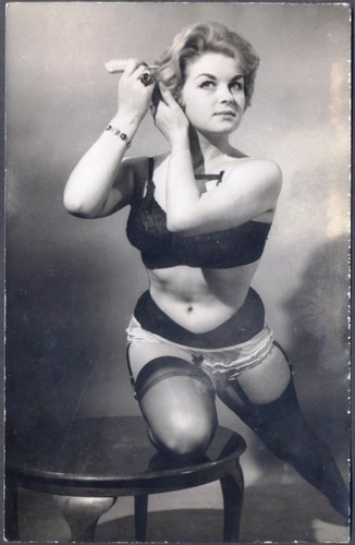 Original vintage semi - vintage, semi-nude