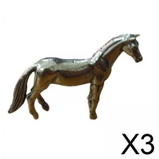 3 Bronze Horse Sculpture