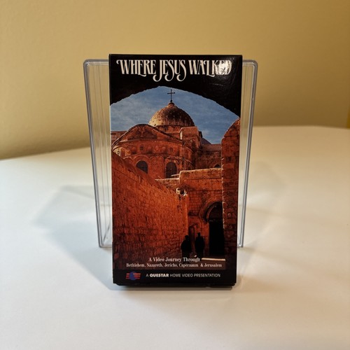 Where jesus walked - jesus, (vhs,
