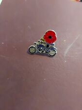 E/ MOTORCYCLE BIKER PIN BADGE Charity Unusual Design 