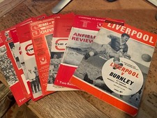 LIVERPOOL HOME programmes 1960s 1970s and 1980s choose from lst Updated 24/11/25