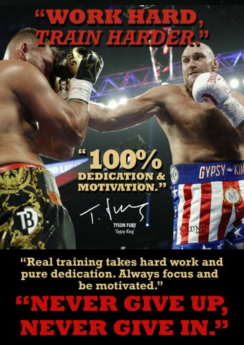 Tyson fury poster gypsy king - tyson,