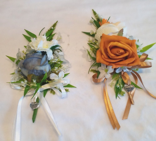 Wedding buttonhole corsage - 2,
