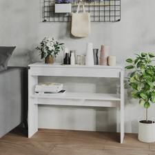 WALPLUS Console Table White