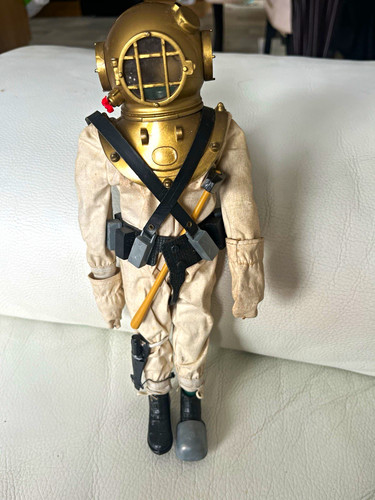 Vintage deep sea - vintage, diver