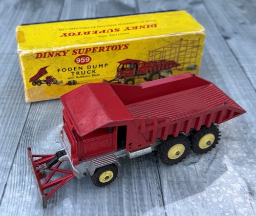 Dinky foden dump - dump, truck